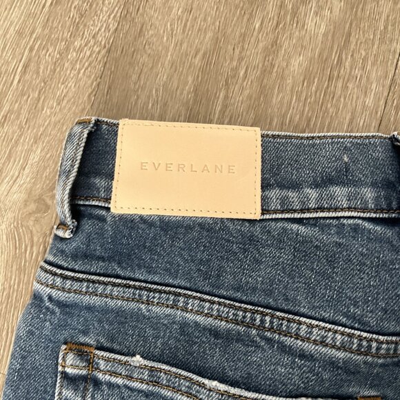 Everlane NWT Women’s The Way High Jeans Size 25 Blue RTR - Picture 5 of 5